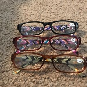 3 Pairs of Women’s Reading Glasses
